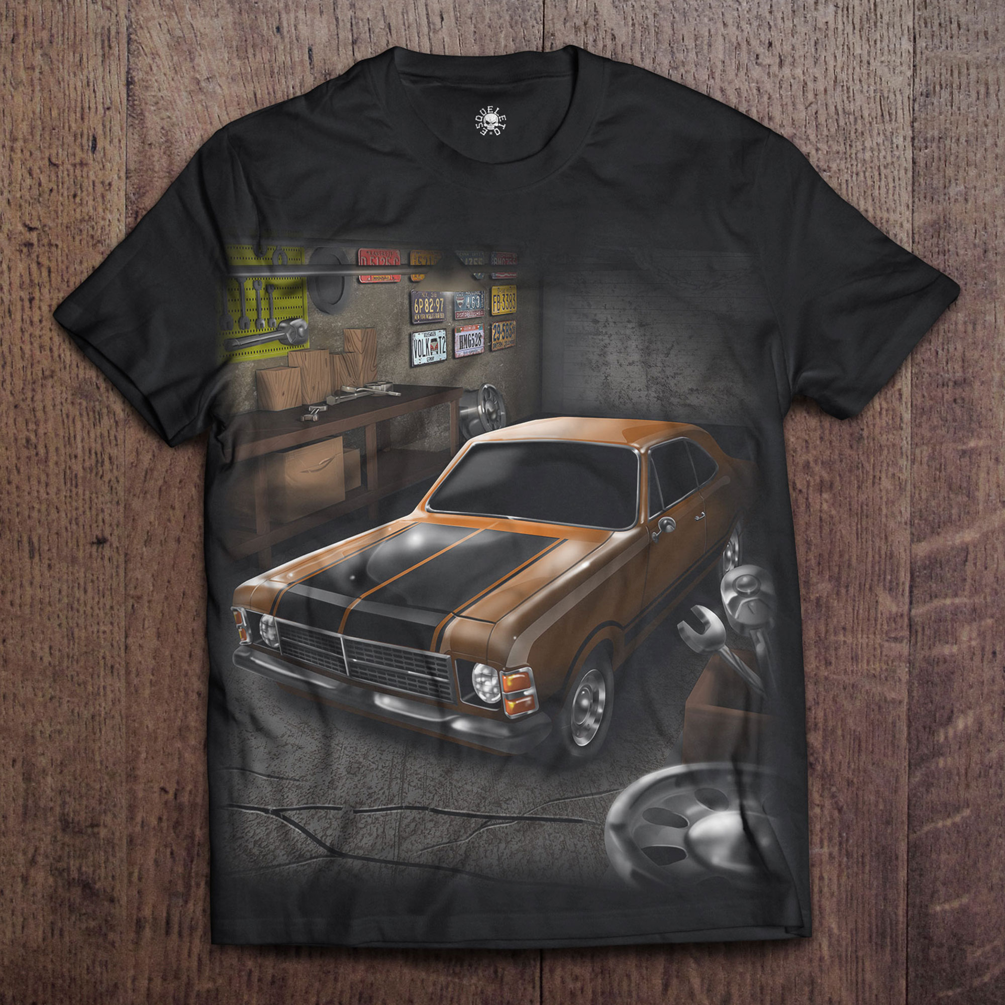 Ilustração Para Camisetas