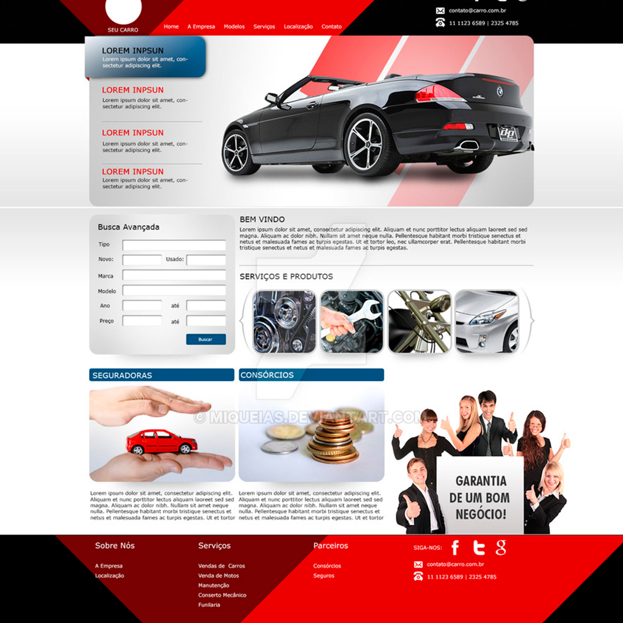 Web Design - Design de Interface