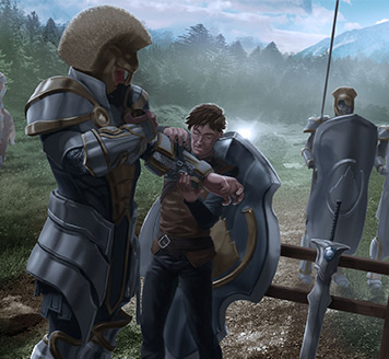 The Paladin - Splash Art / Ilustração Digital