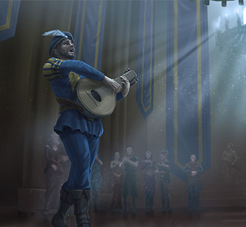 Squire - Splash Art / Ilustração Digital