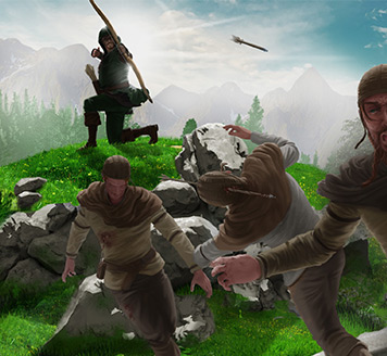 The Archer - Splash Art / Ilustração Digital