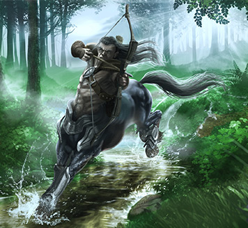 Centaur - Splash Art / Ilustração Digital