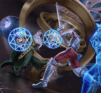 Mage Time - Splash Art / Ilustração Digital